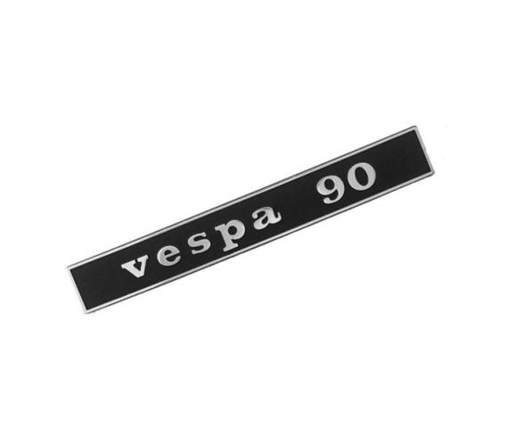 Badge "Vespa 90", rear for Vespa 90 "V9A1T"